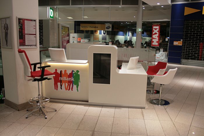 Nový vzhľad mKiosku v Banskej Bystrici v Europa Shopping Centre