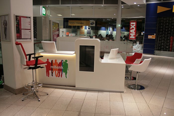 Nový vzhľad mKiosku v Banskej Bystrici v Europa Shopping Centre