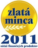 Zlatá minca logo