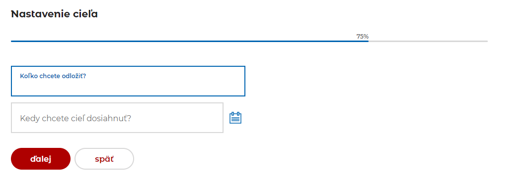 Založenie mSporenia v internet bankingu - krok 6